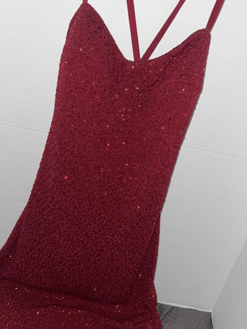 Mystic red dress M